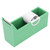 Portable Eyelash Extension Tape Dispenser Home Office Salon Desktop Tape Cutter HolderGreen