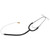 Hearing Aid Stethoscope Professional High Conductivity Low Loss Rate Binaural Stethoscope for Testing Headphone Black