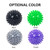 2 Hedgehog Balls Fitness Spiked Ball for Hand Foot Back Muscle Massage Tool for Point Massage Balls Gym