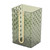 Tissue Box Holder Wall Mounted Adhesive Semi Transparent Rectangular Under Cabinet Facial Tissue Dispenser for Bathroom