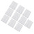 10 Sheets Nail Tip Guide Sticker Reusable Nail Extension Guide Stickers with Size Numbers Type 1