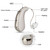 1PCS Mini Rechargeable BTE Ear Back Type Hearing Device Low Power Consumption Sound Amplifier