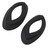 LED Photon Facial Cover Eye Cover Silicone Protective Eye Patch for Skin Rejuvenation Face Guard Device Black