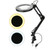 Clamp Mount LED Magnifier Lamp Salon 5X Magnifying Lamp Eyeliner Manicure Tattoo Beauty Light