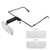 Eyeglasses Magnifier LED Light Hands Free Magnifying Glass for Watch Repair Tattoo