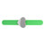 HeartShaped Pin Holder Wristband Magnetic Hair Clip Wristband Wrist Sewing Pin Cushion Green