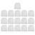 15pcs Nail Vacuum Cleaner Bag Single Fan Nail Dust Collector Bag Manicure Tool Accessory