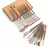 20pcs Makeup Brush Kit Coffee Brown Soft Skin Friendly Delicate Makeup Brush Full Set Beauty Tools
