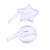 2pcs Professional Embossed Mold Nail Tools Metal Frame Bending Nail Art Equipment
