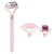 3 in 1 Gua Sha Facial Tool Set Jade Stone Facial Microneedle Roller Massager Tools