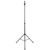 Adjustable Matte Thin Tube Hair Wig Stand Model Head Tripod Black for Hairdressing Training