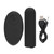 Mini USB Rechargeable Remote Control Body Vibration Massage Machine Tool