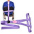 Elderly Patient Wheelchair Belt Band Adjustable Safety Harness Strap Purple