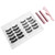 Magnetic Liquid Eyeliner Long Thick Magnet False Eyelashes Eyelash Makeup Tool Set#01