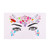 Rhinestone Face Decorative Stickers Stage Makeup Stickers Crystal Decorative Stickers Eye Makeup Accessories