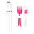 4-in-1 Electric Women Hair Shaver Eyebrow Nose Bikini Hair Trimmer Battery Not Included