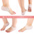 1 Pair Silicone Gel Heel Protector Plantar Fasciitis Pain Relief Cushion Unisex