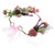 Floral Crown Wedding Bride Flower Headband Garland Crown Festival Party Headpiece Pink