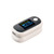 Fingertip Pulse Oximeter PVC Accurate Fast Spo2 Reading Rechargeable Portable Blood Oxygen Monitor for Sports White