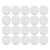 100pcs / bag Dental Rolled Cotton Balls Natural Dental Cotton Rolls High Absorbent Cotton