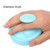Soft Silicone Head Massager Comb Hair Scalp Massaging Shampoo Brush Scalp Scrubber
