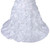 Elegant White Wedding Dress Model D Size 46