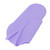 Silicone Heat Resistant Mat Pouch with Hanging Hole Portable Travel Curling Iron Pad Hair Straightener Cusion for Hair Styling Tools Purple