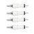 10PCS Tattoo Ballpoint Pen Cartridges Practice 0.5mm Ball Pen Cartridges Sketch Stippling 2ml Liquid Tattoo Ink for Beginners Black