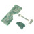 Jadestone Eye Pad Roller Cooling Relieve Puffiness Adjustable Jadestone Eye Cover Kit Green