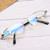 Metal Multifocal Fatigue Relief Reading Glasses Anti Blue Rays Presbyopic Glasses150 Silver