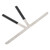 Eyebrow Mapping Kit Ruler Mapping String Pigment Brush Set for Permanent Makeup Microblading Black