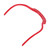 Beard Guide Template Stencil Symmetric Curve Mustache Sideburns Facial Hair Grooming Shaping Tool Red