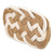 Drink Coasters Heat Insulation Cotton Jute Braided Woven Cup Cushion Table Mat for Tabletop Protection