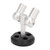 Tattoo Machine Holder Double Hole Iron Angle Adjustable Stable Base Slip Resistance Beauty Pen Display Stand