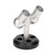 Tattoo Machine Holder Double Hole Iron Angle Adjustable Stable Base Slip Resistance Beauty Pen Display Stand