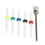 6pcs Nail Drill Bit Set Professional Home Salon Ceramic Cuticle Remover Bits for Nail Artist Novice