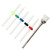 6pcs Nail Drill Bit Set Professional Home Salon Ceramic Cuticle Remover Bits for Nail Artist Novice