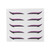 Eyeliner Stickers Colorful Reusable Waterproof Self Adhesive Eyeliner Stickers for Weddings Dance PartiesPurple