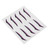 Eyeliner Stickers Colorful Reusable Waterproof Self Adhesive Eyeliner Stickers for Weddings Dance PartiesPurple