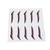 Eyeliner Stickers Colorful Reusable Waterproof Self Adhesive Eyeliner Stickers for Weddings Dance PartiesPurple