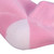 Gel Spa Heel Socks Moisturising Pedicure Foot Care Open Toe Socks Heel Protection Pink
