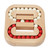 Planar Ball Wooden Toy Intelligence Lock Unlock Planar Ball Game Maze for Adult Kids Science Education