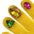 Rhinestone Nail Gloves DIY Professional Keep Warm Thickening Full Finger Soft Nail Rhinestone Gloves for Manicure Yellow
