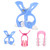 3pcs Nose Shaper Massager Clip   Straightening Beauty Clip   Nose Up Clip Correction Set New