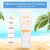 SPF50+ Suncreen UV Radiation Sun Protection Moisturizing Whitening Sunblock Lotion Skin Care