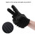 1 Pcs Barber Sponge Gloves Afro Hair Curl Gloves Black Hair Twist Brush Barbers Curls Coil Tool Curl Wave Styling Tool