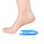 Silicon Gel Cup Heel Plantar Fasciitis Cushion Gel Heel Pads Cushion U Shaped Spur Heel Insert Pads