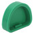 Dental Lab Model Base Slotted Type Silicone Dental Plaster Molds for Dental Clinic Green M 2.8 X 2.2in