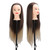 Training Head Long Soft Hair Hairdressing Styling Mannequin Head Hat Display for Ironing Braiding