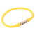 Magnetic Therapy Silicone Sports Bracelet Soft Negative Ion Energy Balance Wristband for Health Care Yellow
